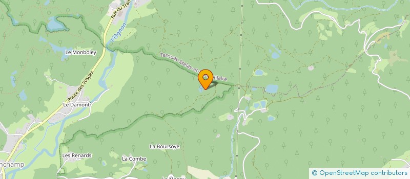 localisation de l'entreprise SCI DAFINE  BELONCHAMP