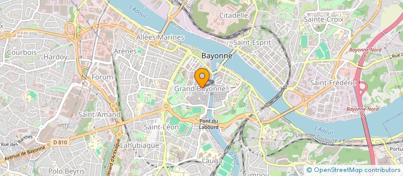localisation de l'entreprise SCI DAFONTE à BAYONNE