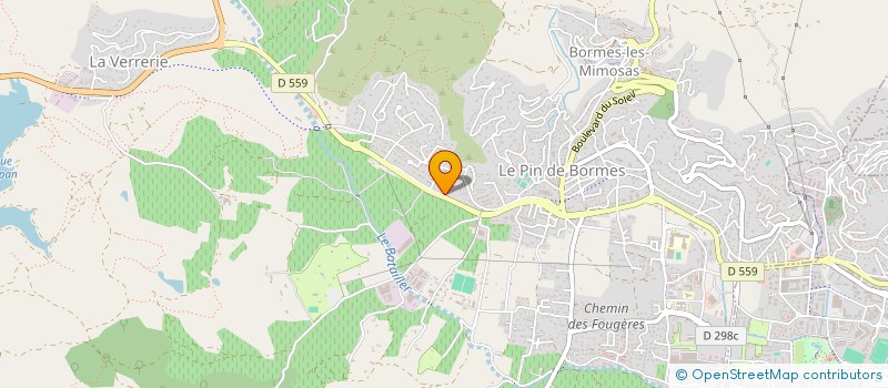 localisation de l'entreprise SCI DAFRE à BORMES-LES-MIMOSAS