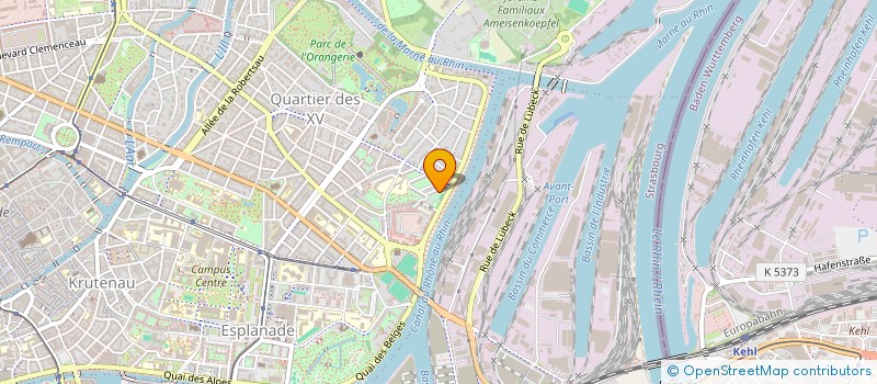 localisation de l'entreprise SCI DAG  STRASBOURG