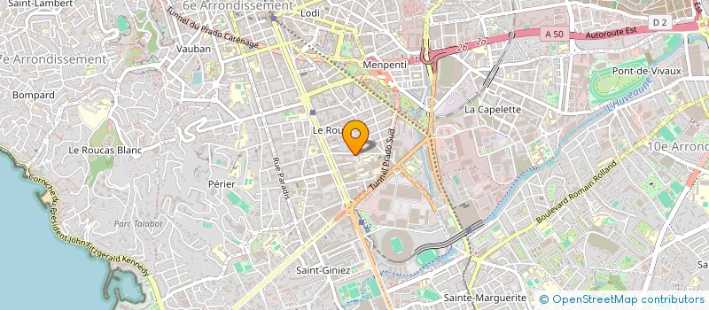 localisation de l'entreprise SCI DAGAND CO à MARSEILLE