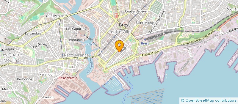 localisation de l'entreprise SCI DAGATAR  BREST