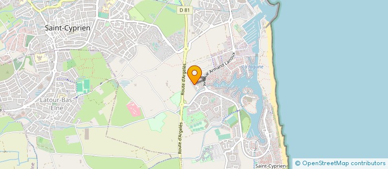 localisation de l'entreprise SCI DAGAY  SAINT-CYPRIEN