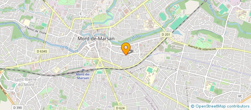 localisation de l'entreprise SCI DAGEOT à MONT-DE-MARSAN