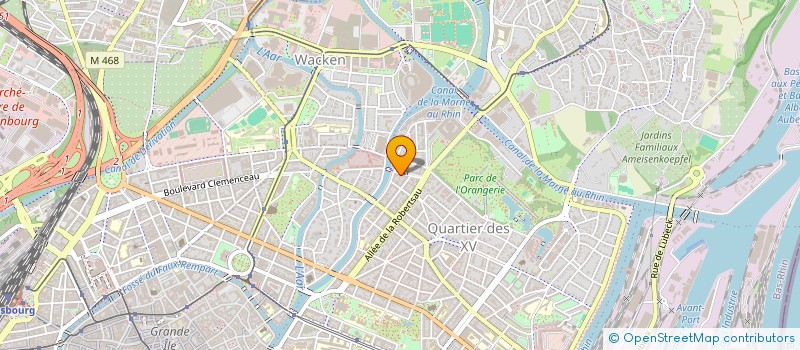 localisation de l'entreprise SCI DAGER à STRASBOURG