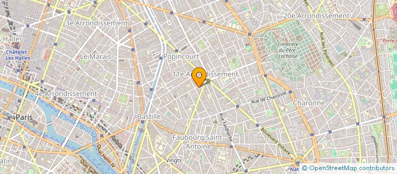 localisation de l'entreprise SCI DAGO  PARIS