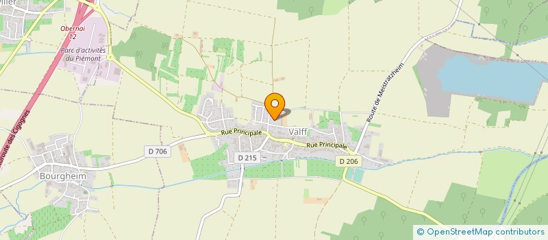 localisation de l'entreprise SCI DAGOBERT  VALFF