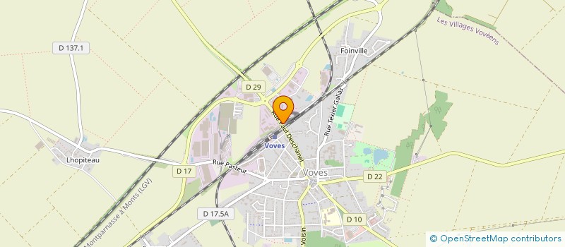 localisation de l'entreprise SCI DAGOBERT à LES VILLAGES VOVEENS