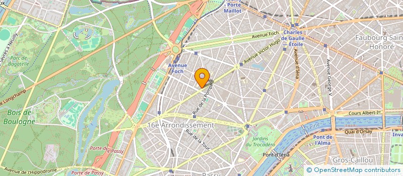 localisation de l'entreprise SCI DAGUE TOCQUEVILLE  PARIS