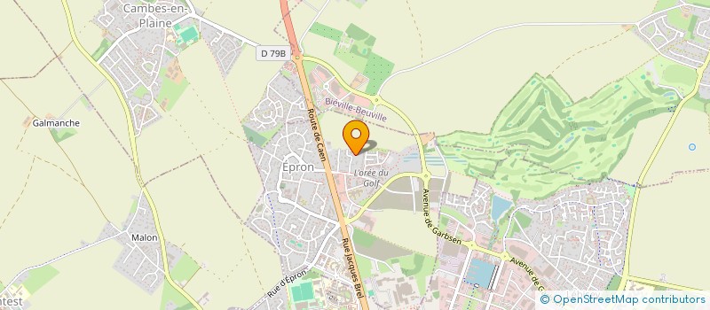 localisation de l'entreprise SCI DAGUERRE  EPRON