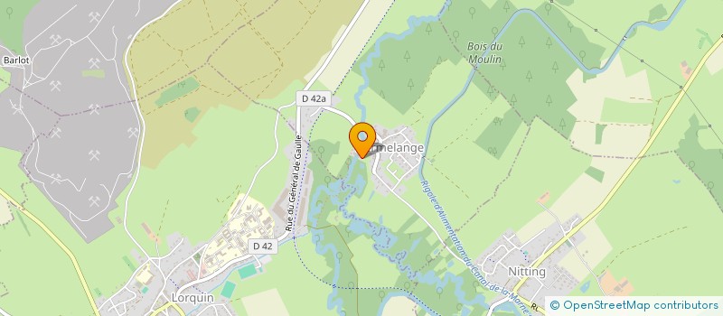 localisation de l'entreprise SCI DAGUERRE  HERMELANGE