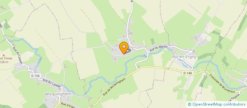 localisation de l'entreprise SCI DAGUIMAX à ERGNY