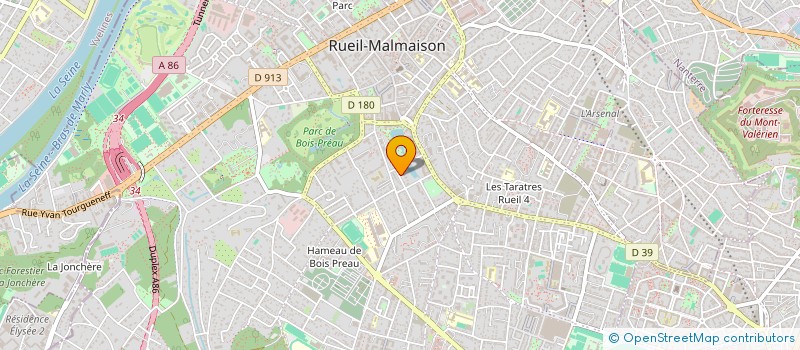 localisation de l'entreprise SCI DAGUIRONA DES CEDRES à RUEIL-MALMAISON