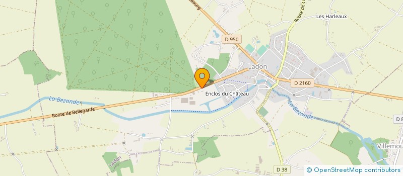 localisation de l'entreprise SCI DAGUY-45 à LADON