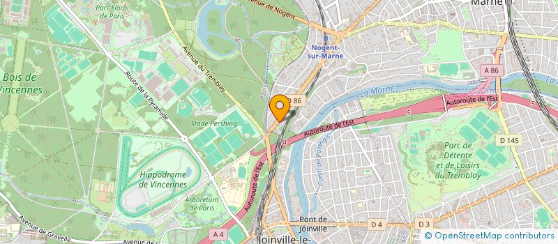 localisation de l'entreprise SCI DAHAN III  NOGENT-SUR-MARNE