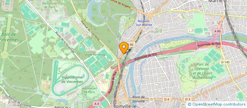 localisation de l'entreprise SCI DAHAN V  NOGENT-SUR-MARNE