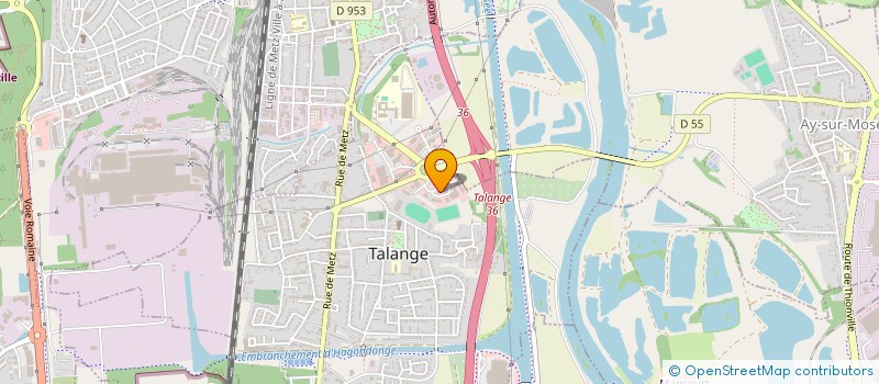localisation de l'entreprise SCI DAHELLE à TALANGE