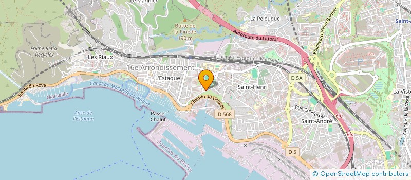 localisation de l'entreprise SCI DAHLIAS à MARSEILLE