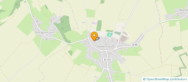 localisation de l'entreprise SCI DAILLY  HALLENCOURT