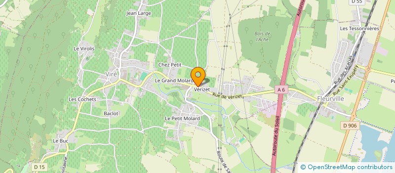 localisation de l'entreprise SCI DAILLY-PERBEN à VIRE