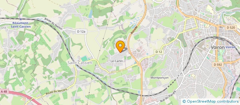 localisation de l'entreprise SCI DAIMYO  SAINT-CASSIEN