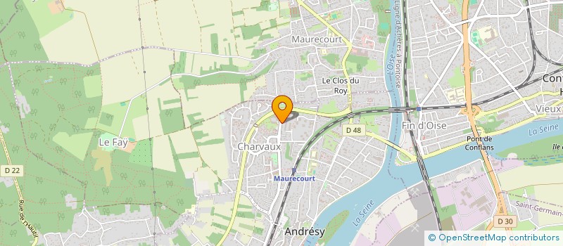 localisation de l'entreprise SCI DAISAL  ANDRESY