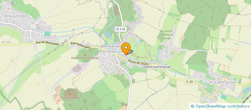 localisation de l'entreprise SCI DAISY  MERKWILLER PECHELBRONN