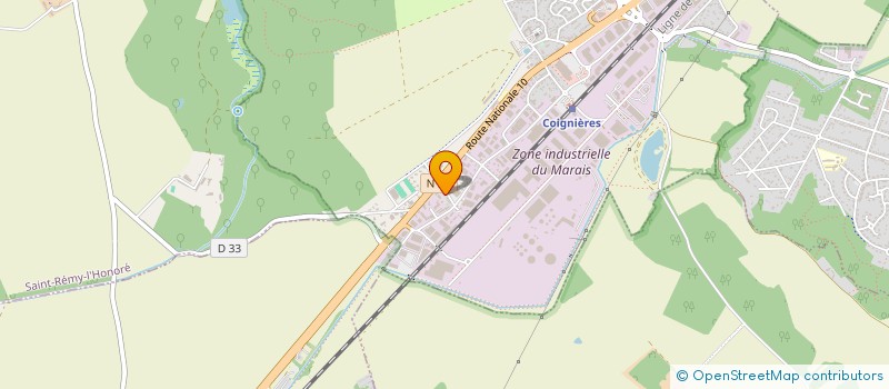 localisation de l'entreprise SCI DAISY à COIGNIERES