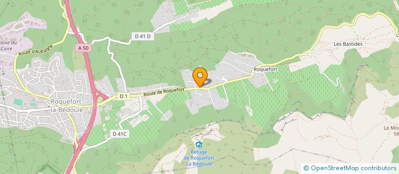 localisation de l'entreprise SCI DAISY  ROQUEFORT-LA-BEDOULE