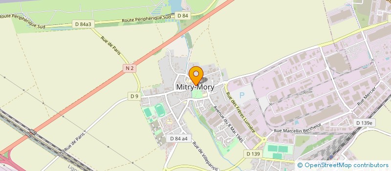 localisation de l'entreprise SCI DAISY à MITRY-MORY