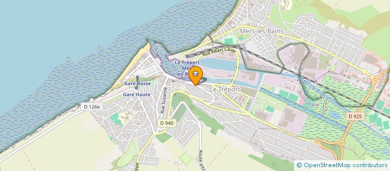 localisation de l'entreprise SCI DAIZY  LE TREPORT