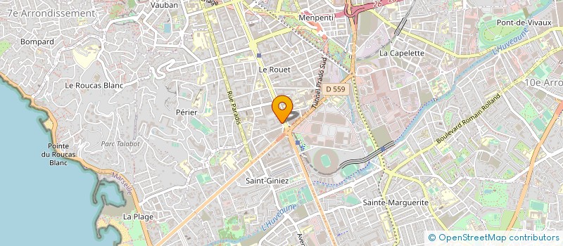 localisation de l'entreprise SCI DAJAN à MARSEILLE