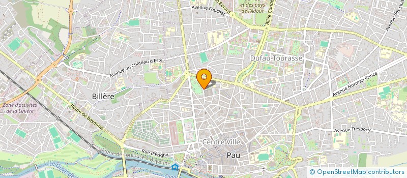 localisation de l'entreprise SCI DAJAZOU à PAU