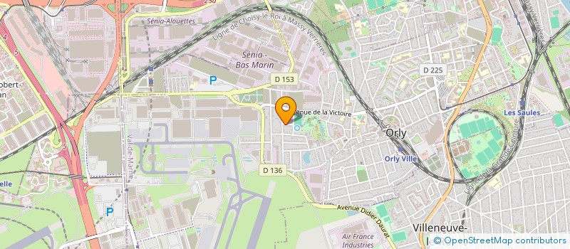 localisation de l'entreprise SCI DAJENI  ORLY