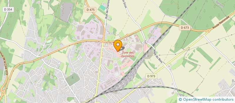 localisation de l'entreprise SCI DAJODA à DOLE