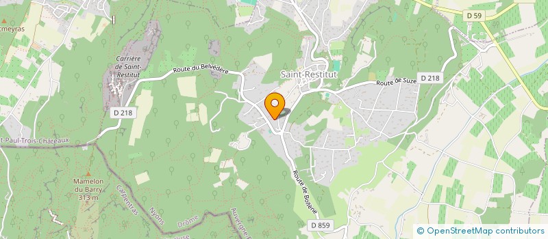 localisation de l'entreprise SCI DAKA  SOLERIEUX