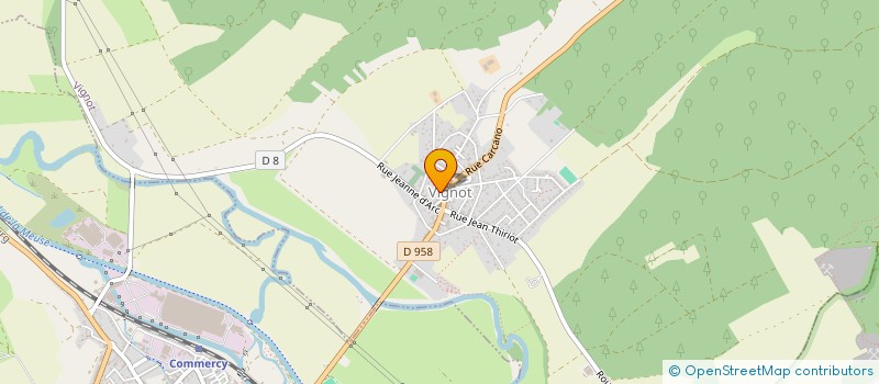 localisation de l'entreprise SCI DAKADA à VIGNOT