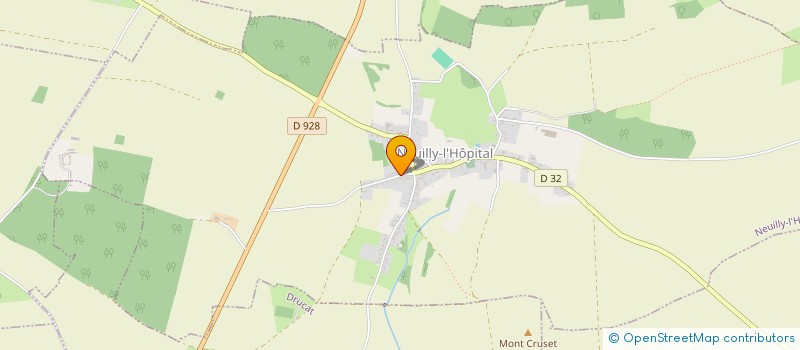 localisation de l'entreprise SCI DAKATI ONE  NEUILLY-L'HOPITAL