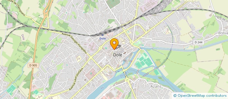localisation de l'entreprise SCI DAKIRE GRENELLE à DOLE