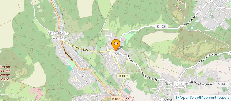 localisation de l'entreprise SCI DAKOTA  LESSY