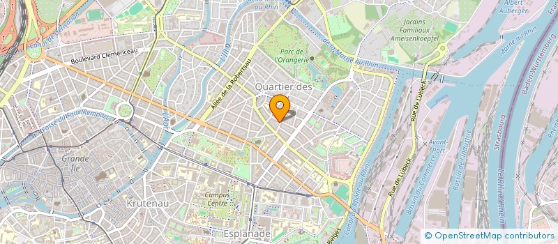 localisation de l'entreprise SCI DAKUM  STRASBOURG