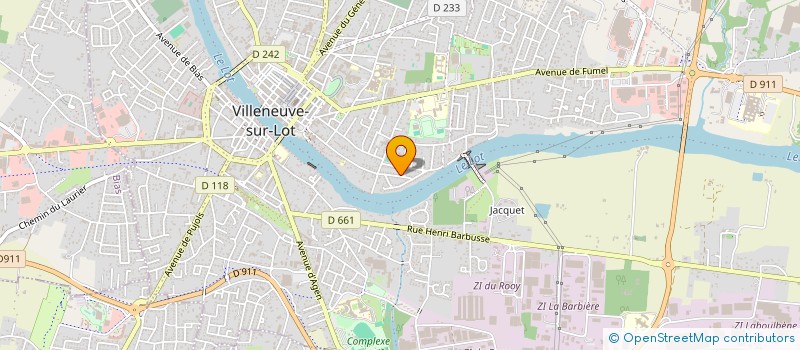 localisation de l'entreprise SCI DAL  VILLENEUVE-SUR-LOT