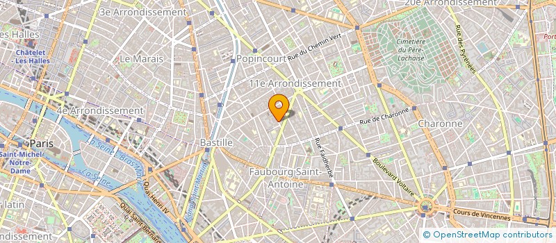 localisation de l'entreprise SCI DAL'RY  PARIS