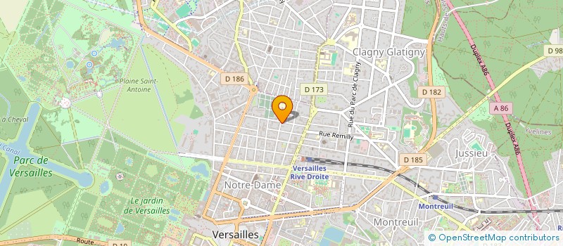 localisation de l'entreprise SCI DALABERANI à VERSAILLES