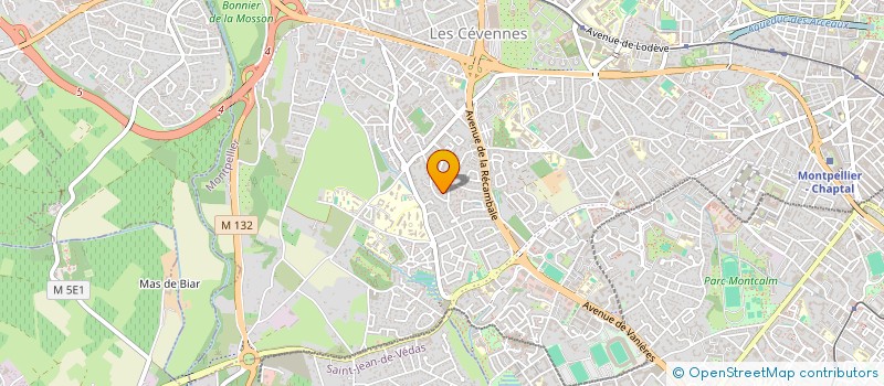 localisation de l'entreprise SCI DALADOUIRE à MONTPELLIER