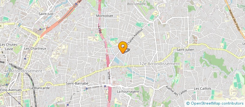 localisation de l'entreprise SCI DALAT à MARSEILLE