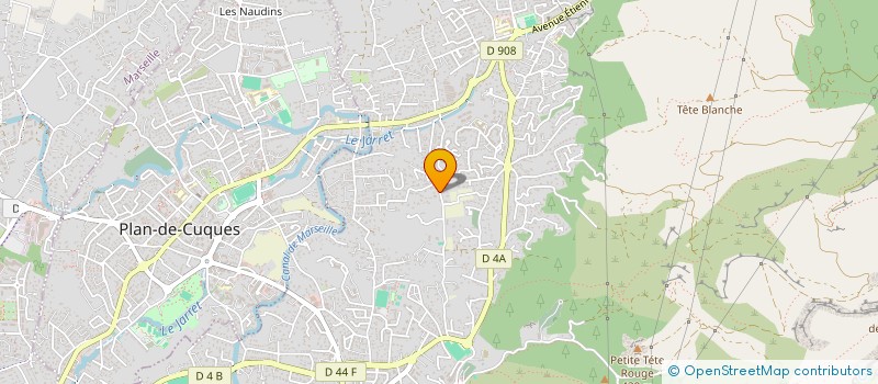 localisation de l'entreprise SCI DALAT  ALLAUCH