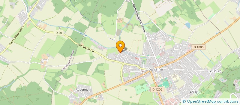 localisation de l'entreprise SCI DALAU  DOUVAINE