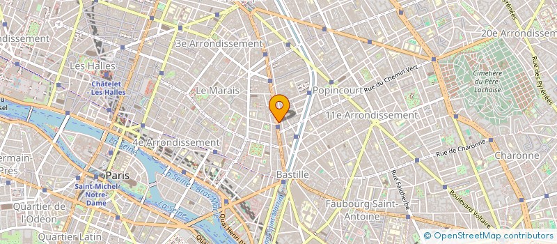 localisation de l'entreprise SCI DALAYRAC CHOISEUL  PARIS