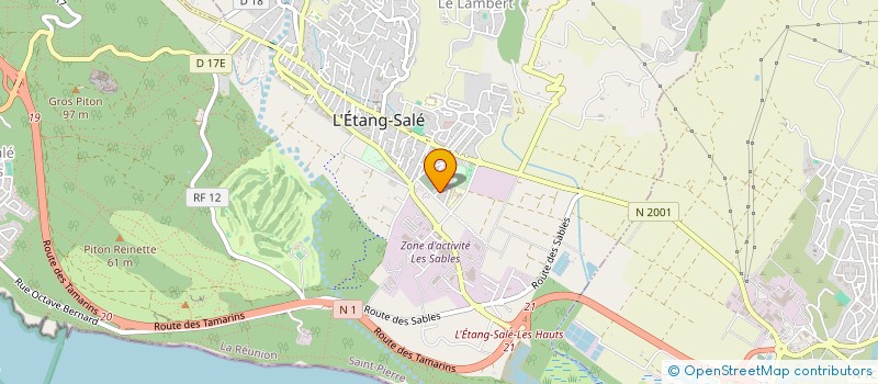 localisation de l'entreprise SCI DALBERGIA à L'ETANG-SALE